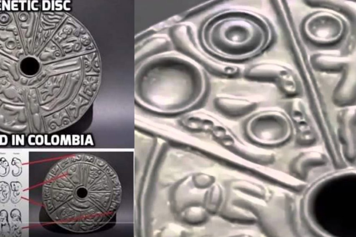 6000-Year-Old The “Genetic Disc” revealed advanced knowledge that can only be seen with help of a microscope