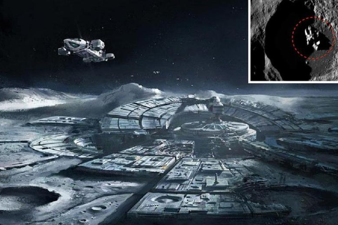 Was a Crater on the Moon Home to a “Alien Structure”?