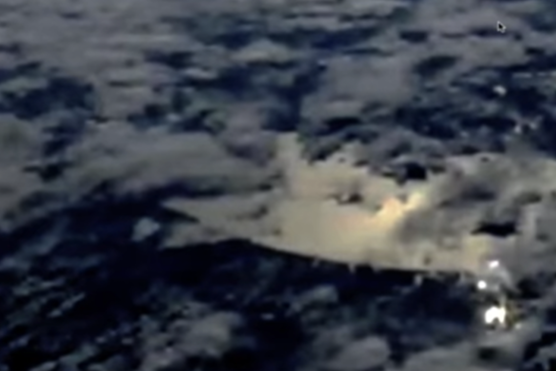 Huge UFO hovering at 250 miles altitude recorded on International Space Station Live Stream