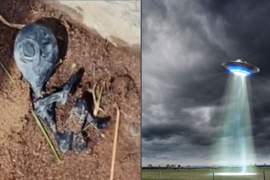 'Alien' body found in small town of Huarina after terrifying 'UFO invasion' - april 2023