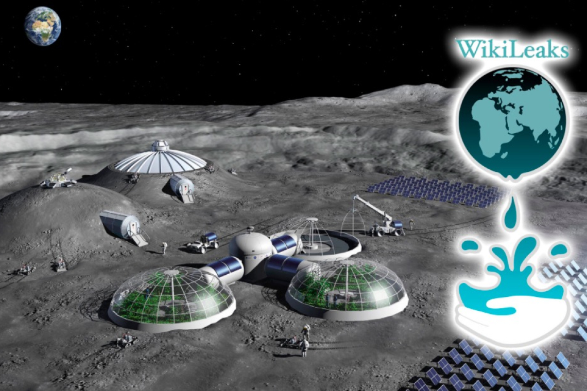 WikiLeaks published That The US Destroyed An Extraterrestrial Moon Base