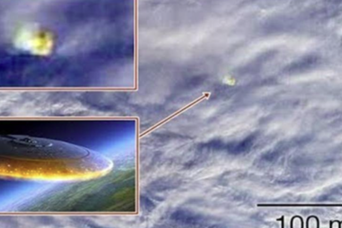 NASA Tries To Hide 3-5 Mile UFO By Calling It A Meteor Over Bering Sea