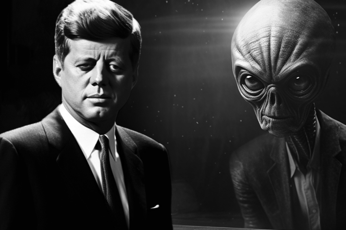 Visitantes extraterrestres e JFK: “JFK foi silenciado?”