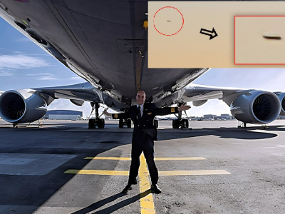 Boeing 747 Captain Christiaan van Heijst - Captures Cigar-Shaped UFO on Camera, UFO Flew at Speeds of up to 23,000mph