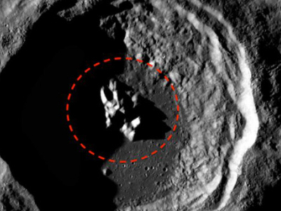 Was a Crater on the Moon Home to a “Alien Structure”?