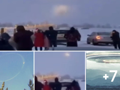 Extraterrestrial Visit: Unexplained Portal Opens Above Siberia (video)