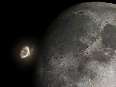 Something Crashed Into The Moon And Astronomers Recorded It Using Cameras Set to Monitor the Moon